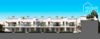 Neubau-Reihenvillen in Cala Estancia,Wohnen direkt am Meer. 140qm, 3SZ, 3 Bäder, Dachterrasse, Pool - Fassade Häuser 4-8