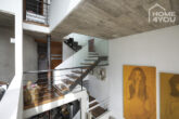 Luxus-Design-Loft, Top-Lage Son Armadams Zentr. Palma, 3 SZ, 3 Bäder, Pool, Kamin, Garage, Terrasse - Treppenhaus