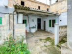Idyllisches mallorquines Stadthaus mit Ausbaureserve, 240 qm, 3 SZ, 1Bad, Garage, Brunnen, Innenhof - Innenhof