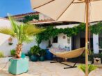 Wohnen und Arbeiten: Bezaubernde Stadtvilla, 227 qm, kühler Innenhof, 4 SZ. direkt am Plaza España - Gestaltungsvorschlag Patio