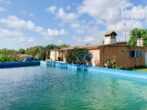 Idylle pur: Finca 100 qm, Pool, Solar, Brunnen und Nebengebäude auf 21.000 qm Area mit Steinmauern. - Pool