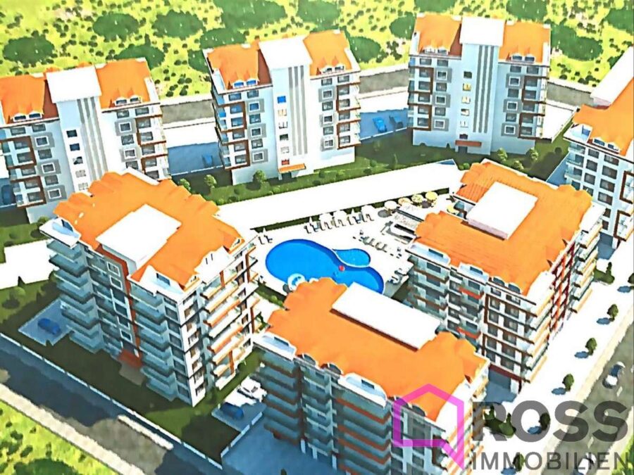 neue Anlage mit Panoramblick Traumhaft PENTHAUSWOHNUNG im beliebten AVSALLAR ohne Provision,  Avsallar (1792), Terrassenwohnung