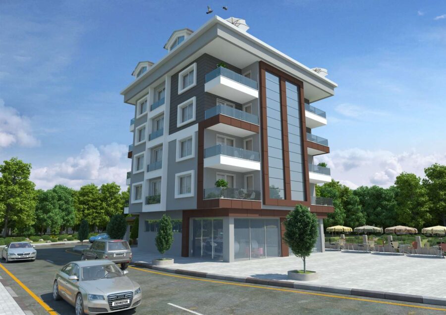 gehobene Ausstattung Panoramablick in AVSALLAR Provisionsfrei,  Avsallar (1792), Etagenwohnung