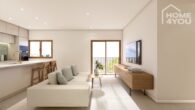 Modernes Neubau-Appartement Sta. Margalida, 96qm, 3 SZ, 2 Bäder, Aufzug, Einbauküche, Dachterrasse - Visualisierung