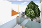 Wohntraum: Design-Stadthaus top saniert, 3 SZ, 200 qm, Klima, Fussbodenheizung, Pool, Kamin, Garten - Illustration Terrasse OG