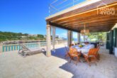 LUXUS-Pool-Villa Traumlage am Meer mit Privatzugang, 370 qm, 6 SZ, 5 Bäder, Zentralhzg., Glas-Pool - Terrasse
