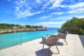 LUXUS-Pool-Villa Traumlage am Meer mit Privatzugang, 370 qm, 6 SZ, 5 Bäder, Zentralhzg., Glas-Pool - Ausblick von Terrasse
