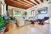 LUXUS-Pool-Villa Traumlage am Meer mit Privatzugang, 370 qm, 6 SZ, 5 Bäder, Zentralhzg., Glas-Pool - Wohnzimmer