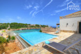 LUXUS-Pool-Villa Traumlage am Meer mit Privatzugang, 370 qm, 6 SZ, 5 Bäder, Zentralhzg., Glas-Pool - Pool