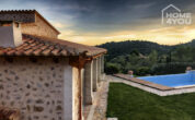 Preissensation: Exklusive Finca, Portocolom, 500 qm, Meerblick, 16.000qm, Infinity-Pool, TG, Sauna. - Rückseite