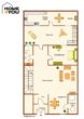 Spektakuläres Herrenhaus, 269 qm, 3 Etagen, 9 SZ, 3 Bäder, 2 Terrassen, Zentralheizung, Klima, Alarm - Grundriss Erdgeschoss