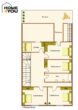 Spektakuläres Herrenhaus, 269 qm, 3 Etagen, 9 SZ, 3 Bäder, 2 Terrassen, Zentralheizung, Klima, Alarm - Grundriss 1. Obergeschoss