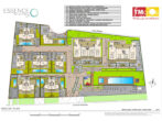 Modernes Appartement, 166m², 2 Schlafzimmer, 2 Bäder, Gemeinschaftspool, Garage, Bezug : 2023 - Übersichtsplan
