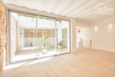 Designer Wohnung im historischen Zentrum von Palma, 2 SZ, 2 Bäder, 135qm, Erstbezug nach Renovierung - Wohnzimmer Terrasse