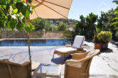 Designervilla in Calvia, 340qm, 2SZ, 2Bäder, Weinraum, Garage, Kamin, Pool, Meerblick-Sonnenterrasse - Pool